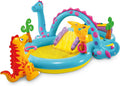 11' X 7.5' X 44" Dinoland Play Center Kiddie Inflatable Outdoor Swimming Pool