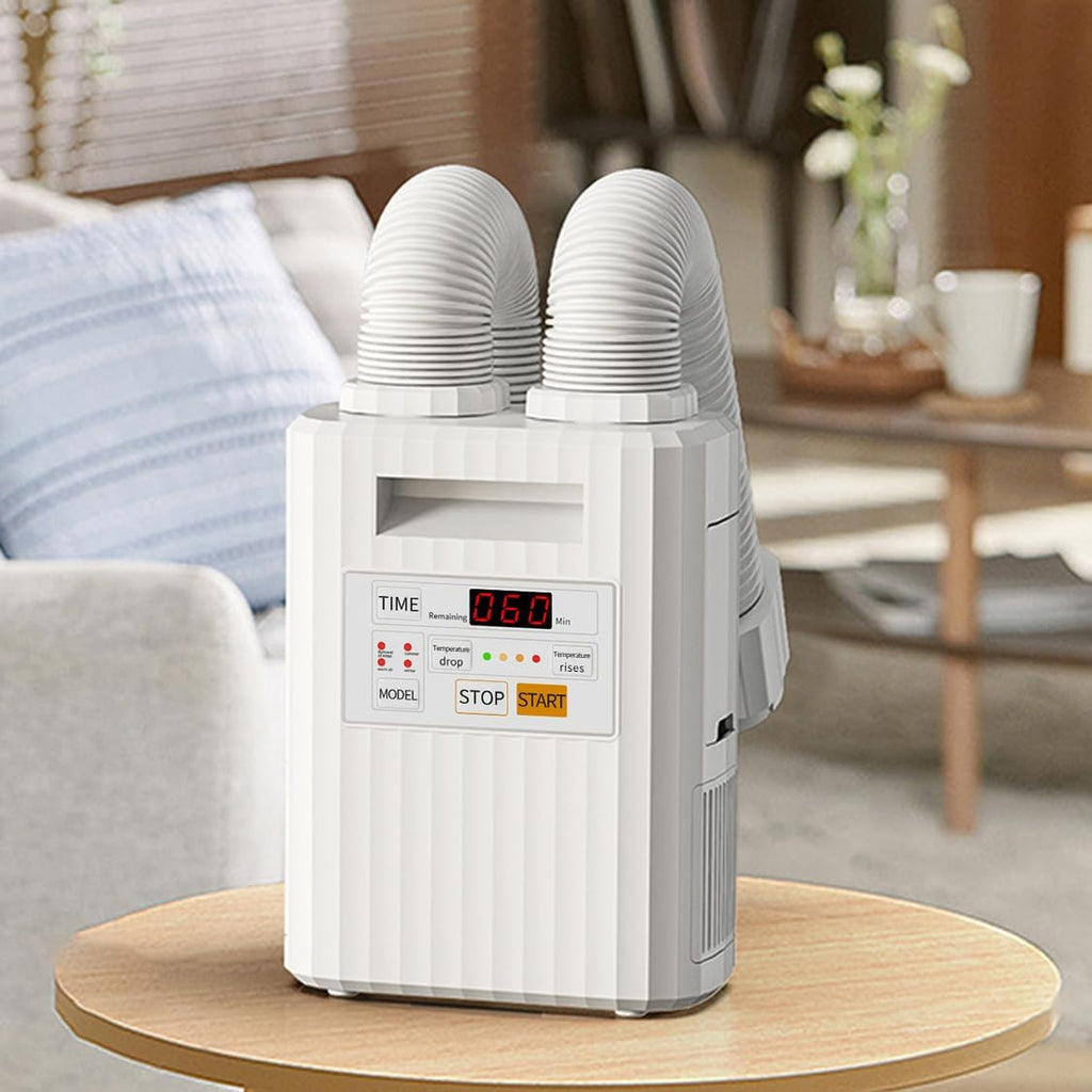 Portable Blanket Warmer, Comfortable Warm Air on the Bed, Sweat Drying, Suitable for Climate Change, Suitable for All Seasons, Can Dry Shoes, Clothes，Blanket Warmer，Bed Warmers，Bed Warmer, Blankets