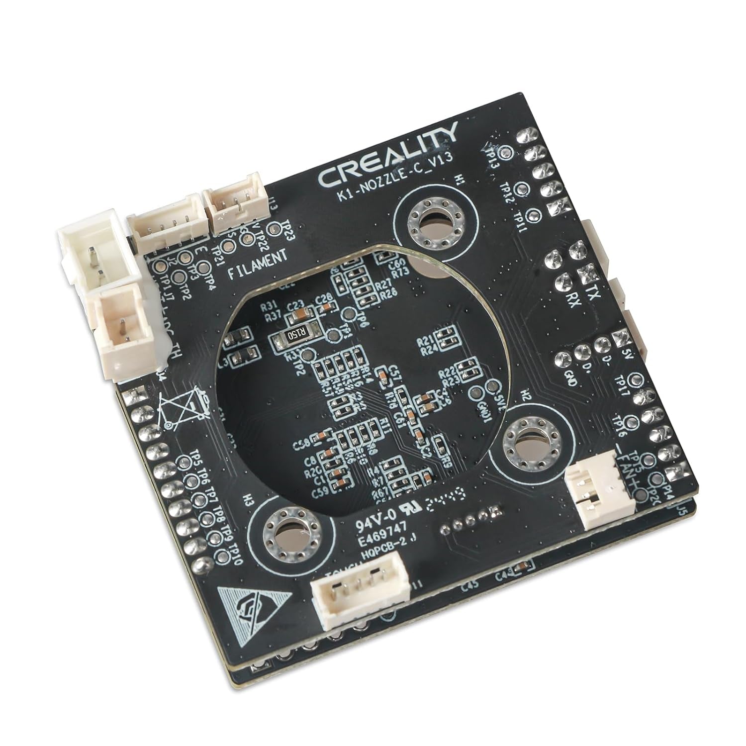 For Creality K1C Original PCBA K1 Max T9 GD32F303CBT6 NOZZLE-C-V13 Adapter Board Hotend Toolhead PCB Module for K1/K1 Max/K1C/K1 SE Replace Upgrade New Version