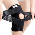 Knee Brace with Side Stabilizers for Meniscal Tear Knee Pain ACL MCL Arthritis Injuries Recovery, Breathable Adjustable Knee Support for Men and Women