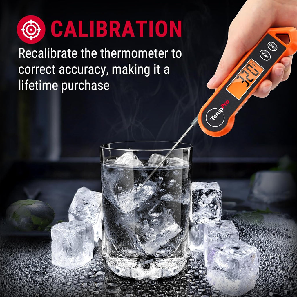 TP19H Digital Meat Thermometer for Cooking with Ambidextrous Backlit and Motion Sensing Kitchen Cooking Food Thermometer for BBQ Grill Smoker Oil Fry Candy Instant Read (Previously Thermopro)