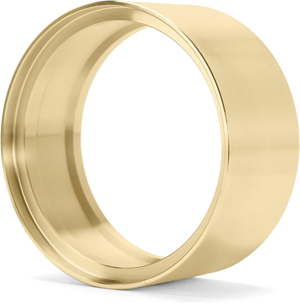 Brass Wheel Weights Inner Beadlock Rings Fit - 147G 2.2" Beadlock Wheel Rim for 1/10 RC Crawler Car Upgrade(4Pcs)