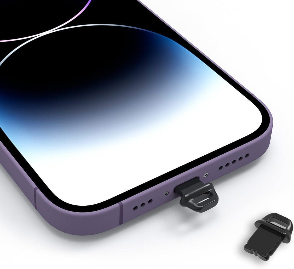 20 Pcs Iphone Dust Plugs, Lightning Charging Port Cover for Iphone 14 Pro Max/ 13 12 11, Ipad Airpods, Charger Port Plug Cleaner Protector with 2 Cleaning Brushes