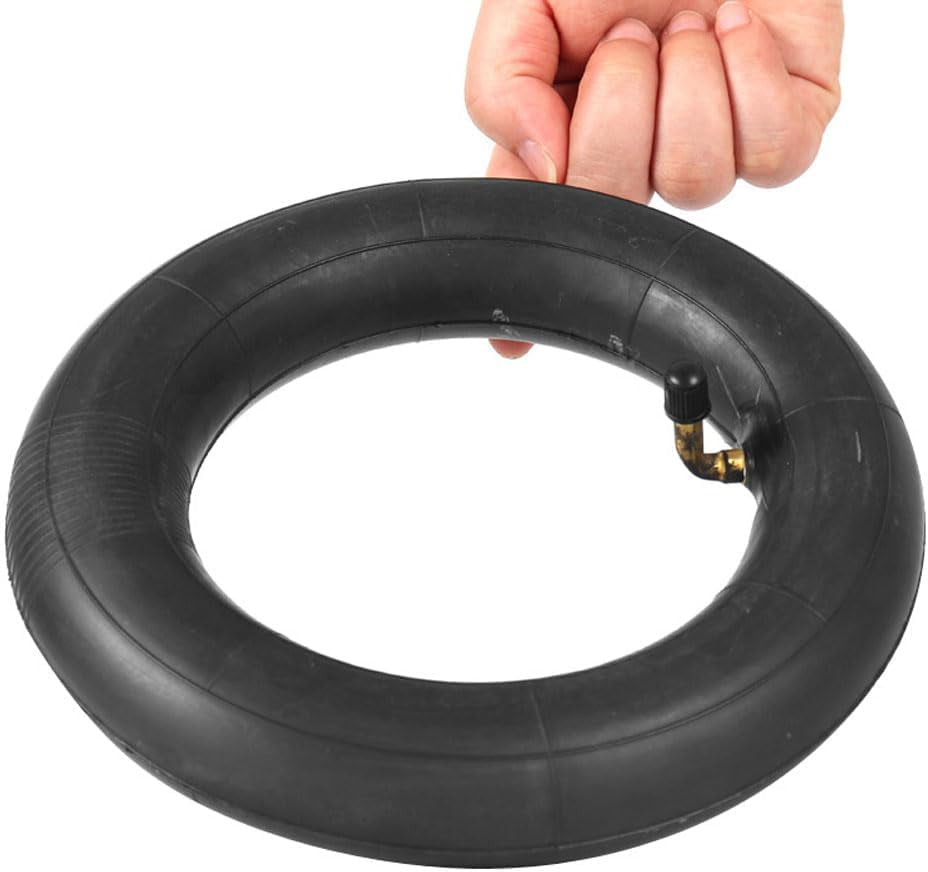 8.5X2 Scooter Inner Tube 2PCS 8-1/2"X 2" 8.5X 2 Inner Tube with Bent Valve Stem 90° Replacement 8.5X2 Inches 8.5"X 2" Butyl Rubber Inner Tubes Fit for Electric Gas Kid Razor Scooters Mini Pocket Bike