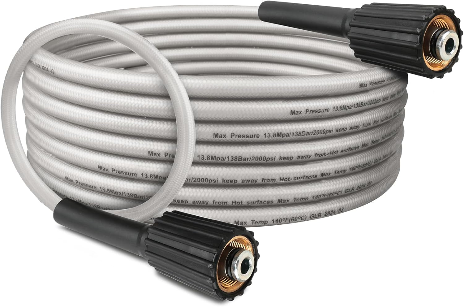 Pressure Washer Hose for Ryobi Power Washer Hose Replacement Ryobi Electric Power Washer Model RY141600 RY141612 RY141812G High Pressure Hose Part #308835074