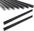 Black 15 Pack Marble Pencil Tile, 0.5"X12" Polished Marble Tile Edge Trim for Kitchen Backsplash, Bathroom and Shower Walls (15)