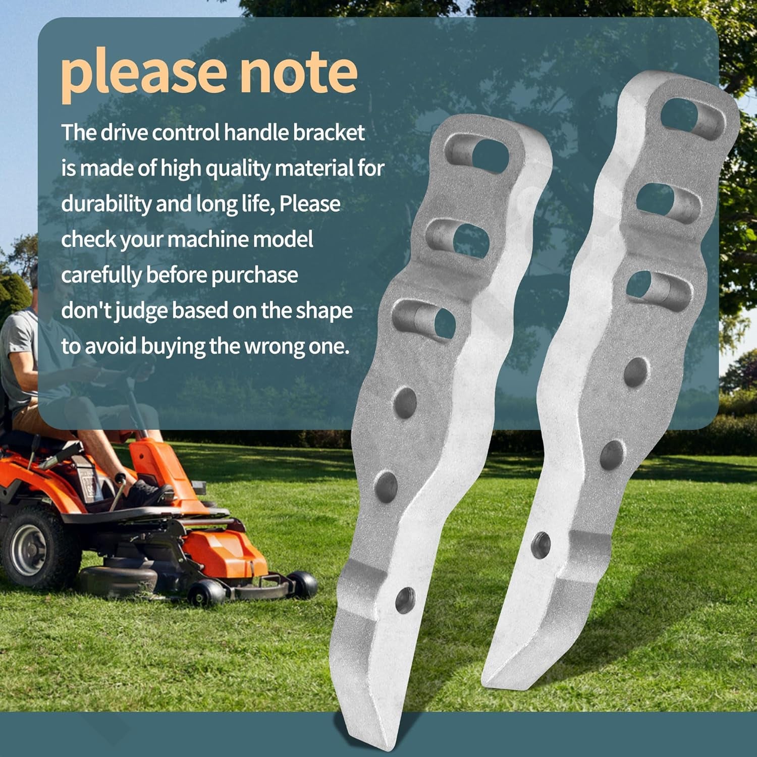 2 Pack 576452801 Drive Control Mount Compatible with Husqvarna/Craftsman Lawn Mower - Fits Model: 460ZX EZ 4824 EZ 4824 BF EZ 4824 K EZ 5221 RZ 4219 RZ 4619