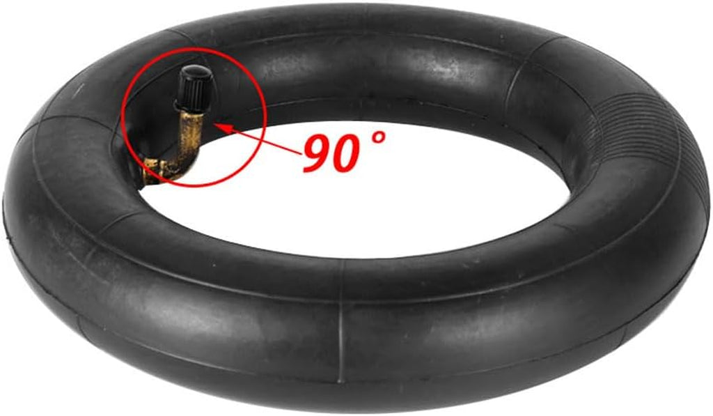 8.5X2 Scooter Inner Tube 2PCS 8-1/2"X 2" 8.5X 2 Inner Tube with Bent Valve Stem 90° Replacement 8.5X2 Inches 8.5"X 2" Butyl Rubber Inner Tubes Fit for Electric Gas Kid Razor Scooters Mini Pocket Bike