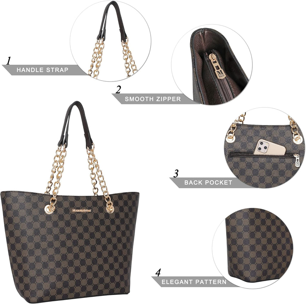 Tote Bag for Women Chain Top-Handle Handbags