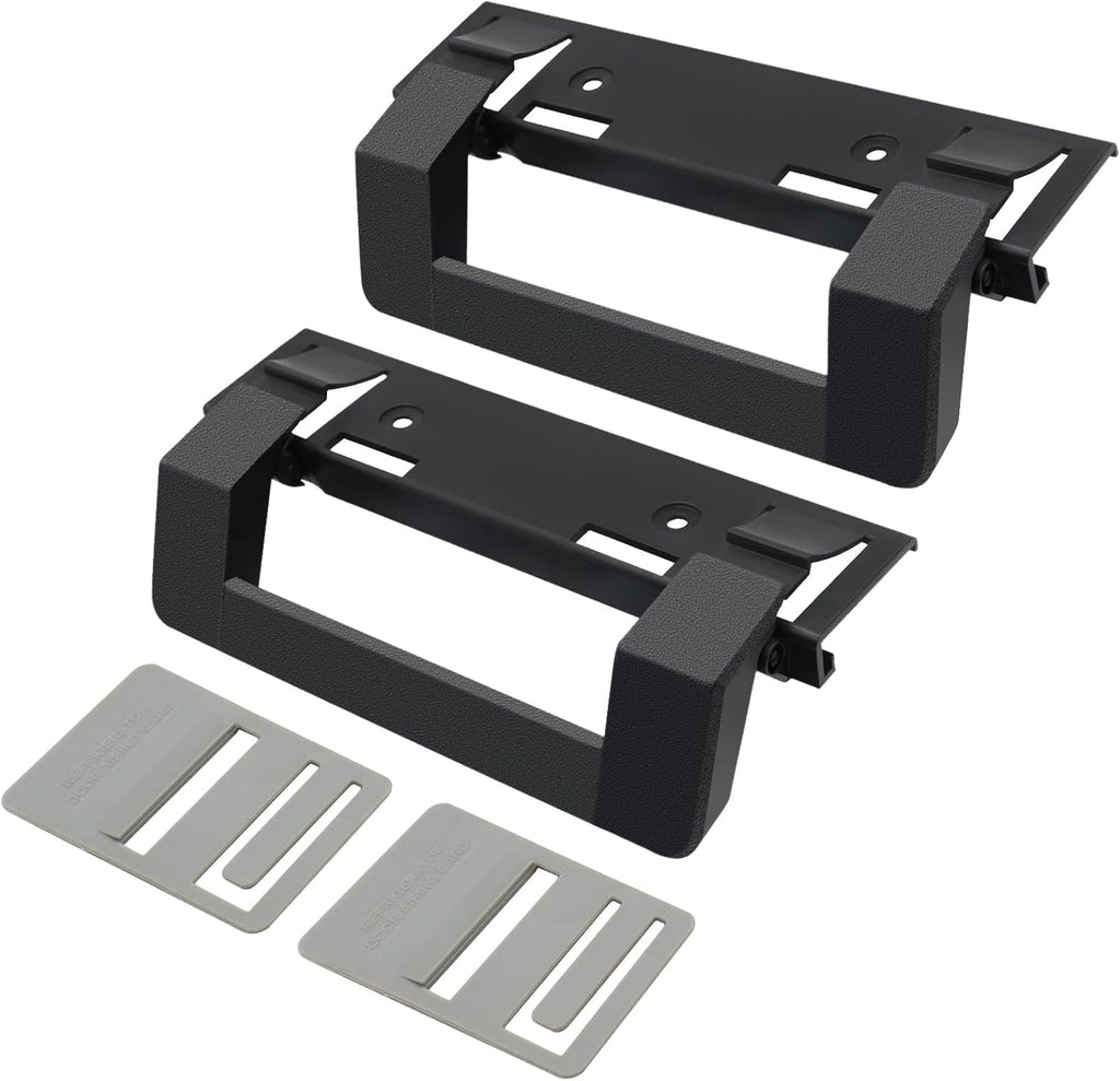2 Pack 3316882900 RV Refrigerator Door Handle for Dometic,Refrigerator Parts for Dometic DM2872 DM2672 DM2682 DM2882,RV Camper Fridge Door Handle Holder Grip Replacement W/Airing Card