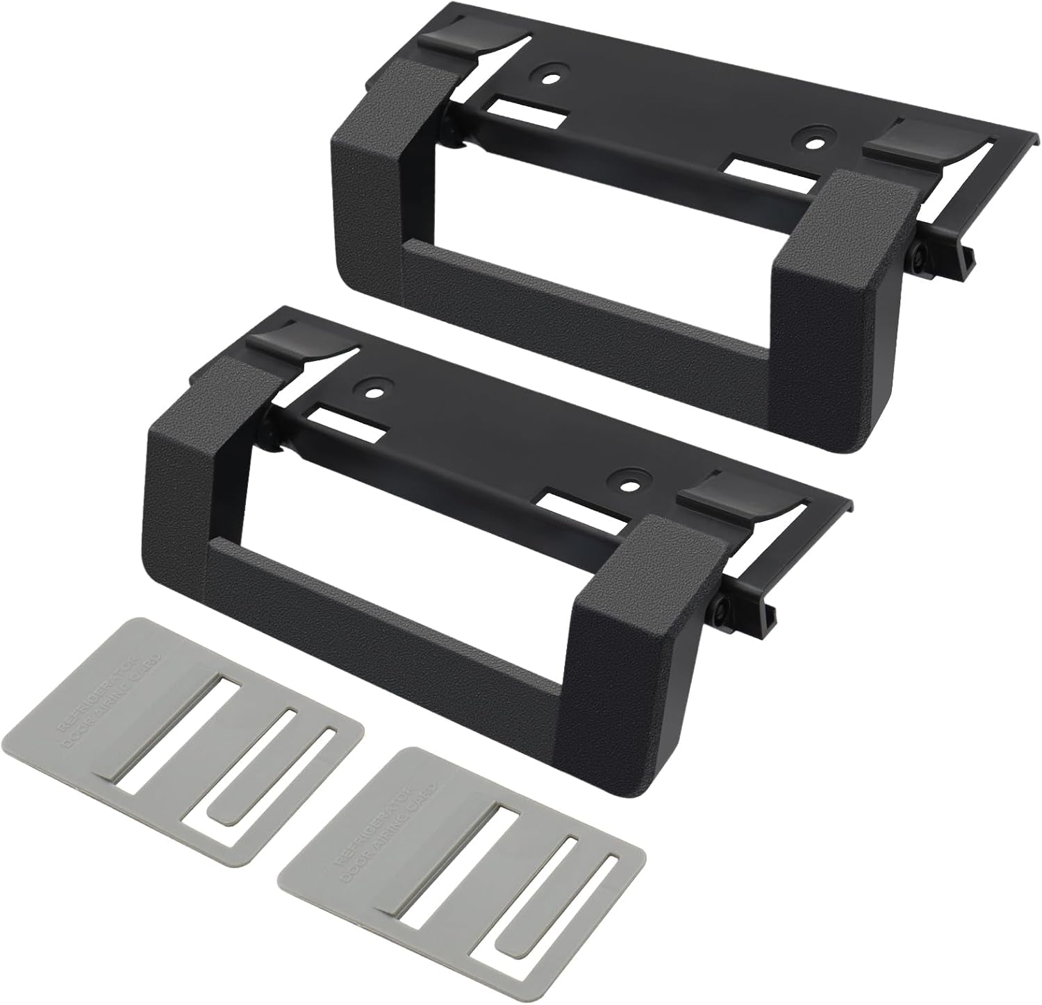 2 Pack 3316882900 RV Refrigerator Door Handle for Dometic,Refrigerator Parts for Dometic DM2872 DM2672 DM2682 DM2882,RV Camper Fridge Door Handle Holder Grip Replacement W/Airing Card
