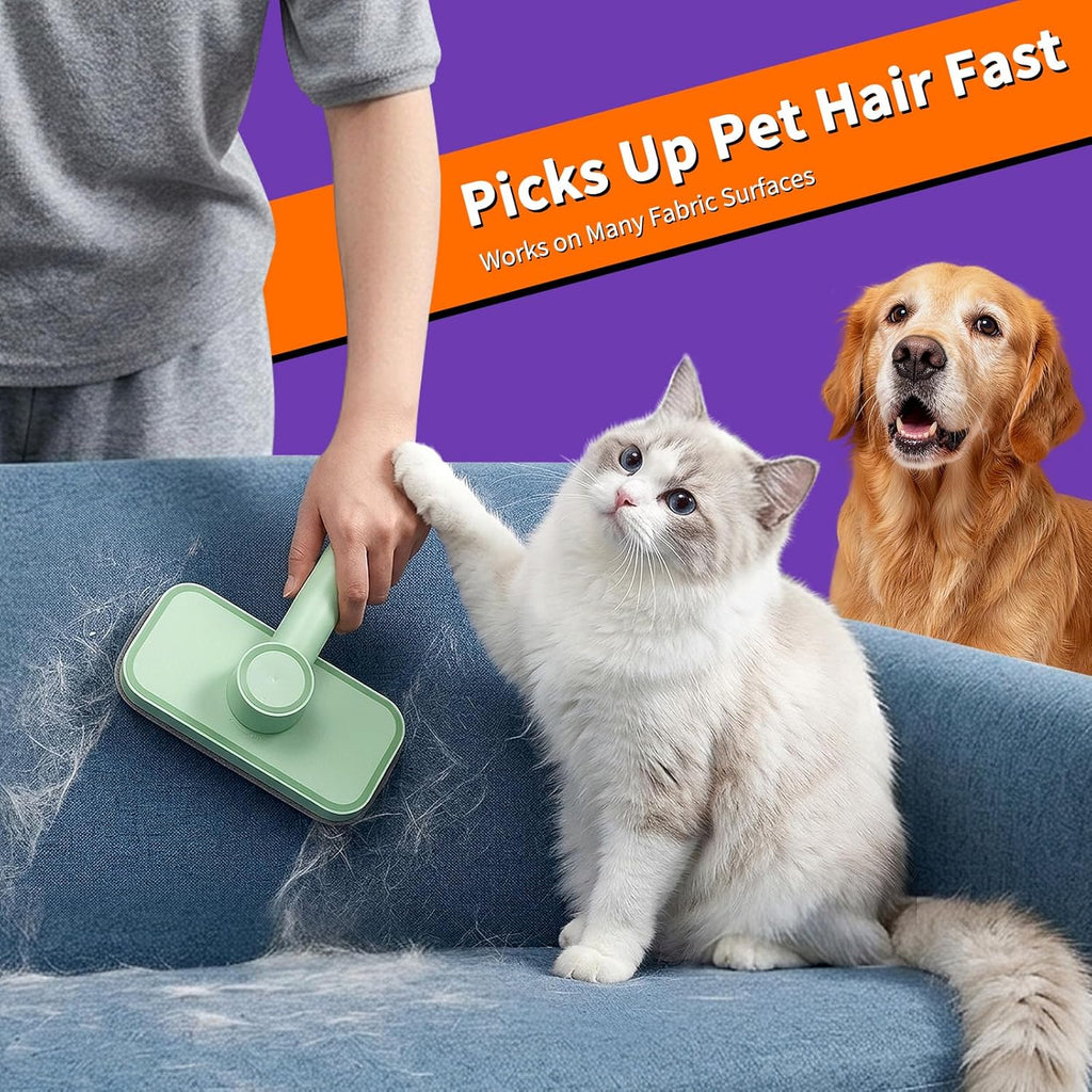 Pet Hair Remover – Reusable Lint Remover for Dog and Cat Hair Electrostatic Lint Brush Magic Pet Hair Removal Tool for Clothes, Couch, Carpet, Car, Rugs, Bedding, Fabric Furniture