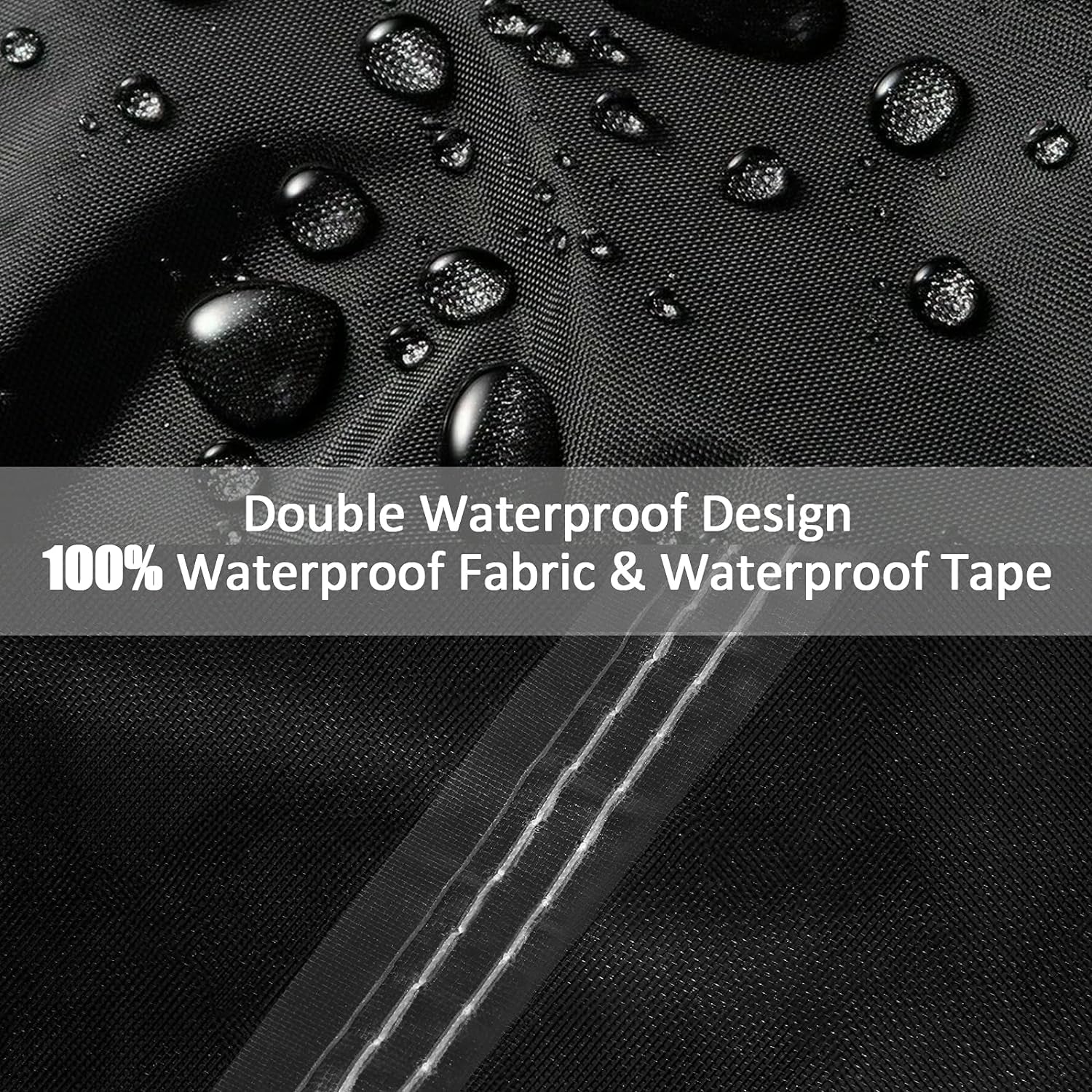 7/8/9 Ft Pool Table Cover, Waterproof Billiard Cover Polyester Fabric for Snooker Billiard Table (102X53X32In) Black