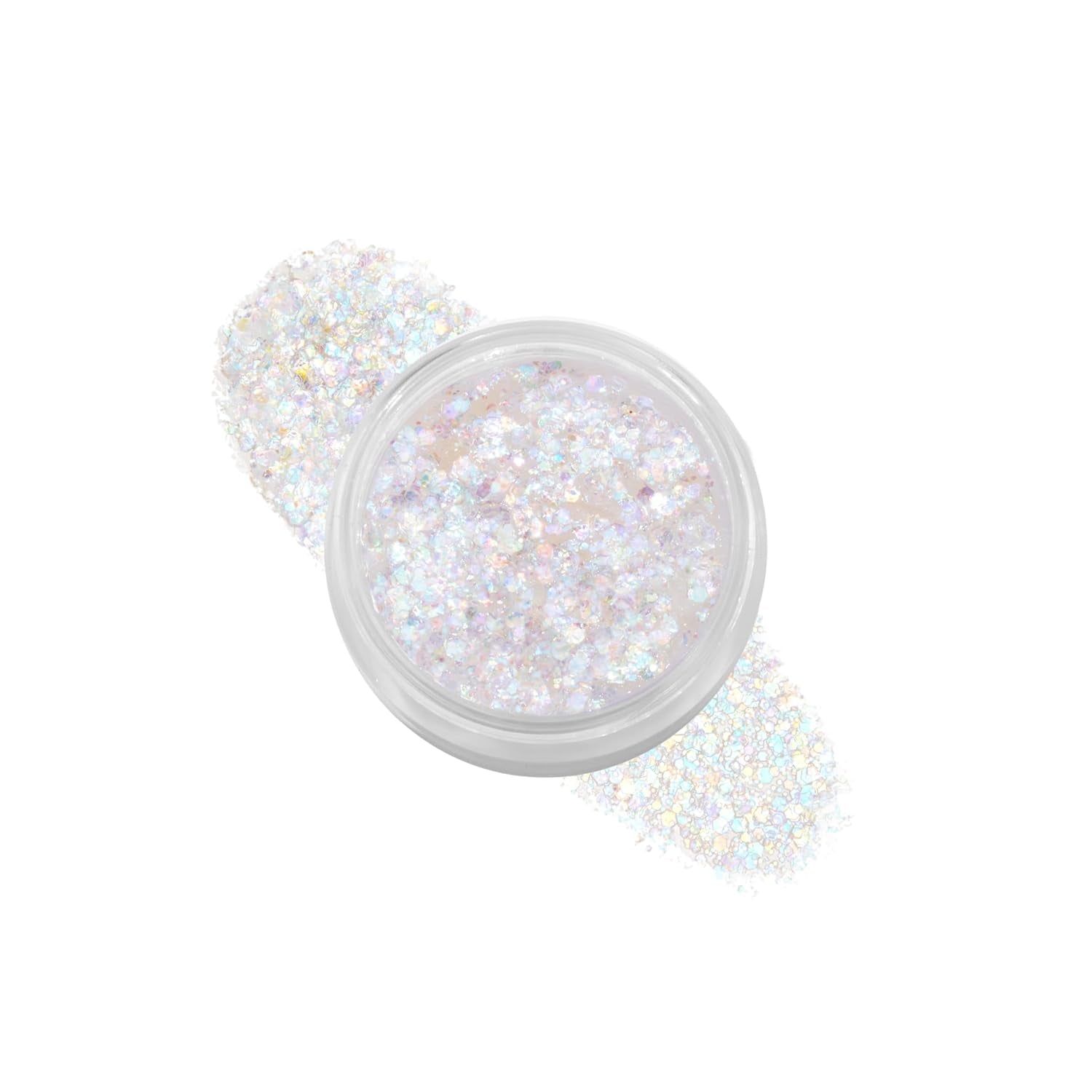 Glitterally Obsessed Body Glitter Gel - Multi-Colored Glitter Makeup Made with an Adhesive Gel Formula - Easy to Use & Mess Free - Disco Lady (0.06 Oz)