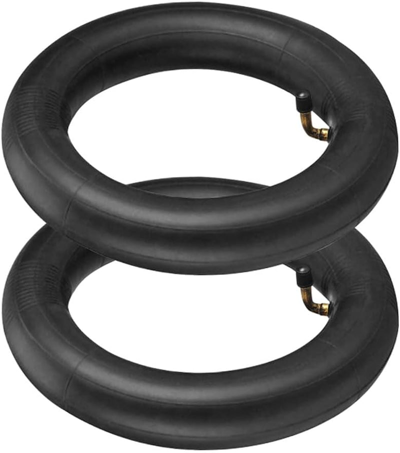 8.5X2 Scooter Inner Tube 2PCS 8-1/2"X 2" 8.5X 2 Inner Tube with Bent Valve Stem 90° Replacement 8.5X2 Inches 8.5"X 2" Butyl Rubber Inner Tubes Fit for Electric Gas Kid Razor Scooters Mini Pocket Bike