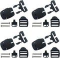 4 Set Spa Hot Tub Cover Broken Latch Repair Kit Have Slot - Replace Latches Clip Lock with Keys and Hardwares