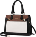 Purses and Handbags for Women, Tote Shoulder Bag Satchel Purse and PU Leather Top Handle for Ladies