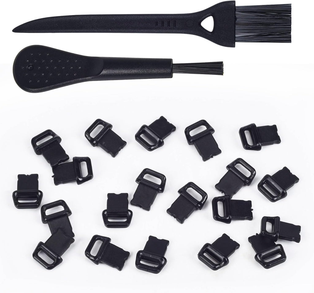 20 Pcs Iphone Dust Plugs, Lightning Charging Port Cover for Iphone 14 Pro Max/ 13 12 11, Ipad Airpods, Charger Port Plug Cleaner Protector with 2 Cleaning Brushes